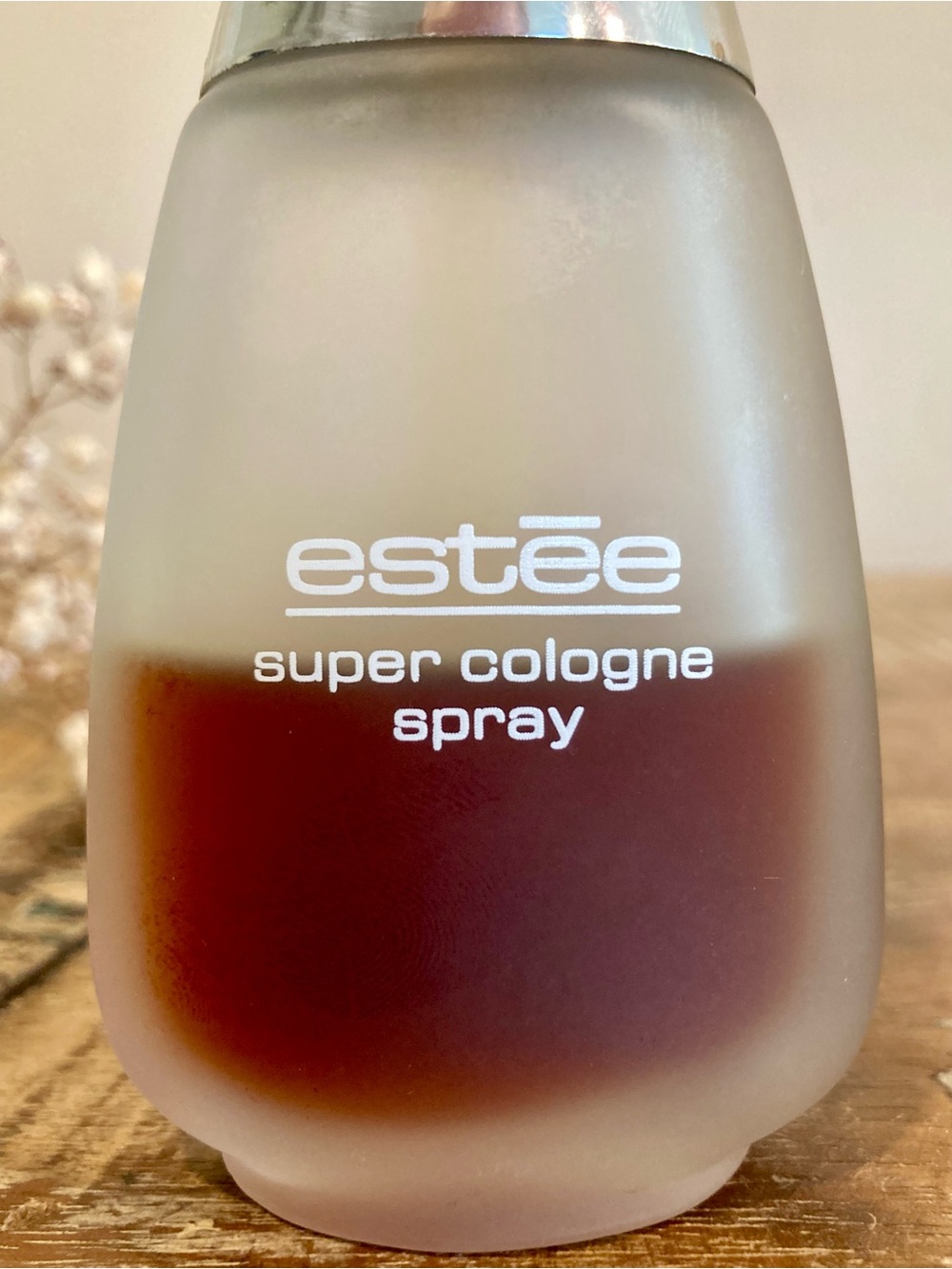 Vintage Estee Super Cologne Spray 1.85 Fl Oz for Women Made in USA Frosted Glass - Picture 6 of 16